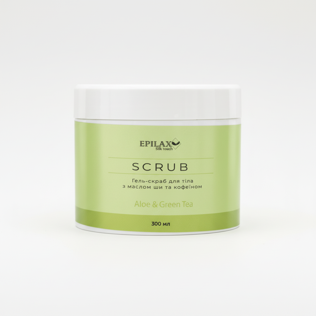 Body Scrub Aloe Vera & Green Tea 300ml