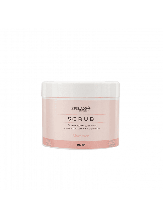 Epilax Body Scrub Macaroon 300ml - Tegen Ingegroeide Haartjes